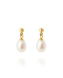 Mockberg Aura Pearl Gold korvakorut MB2076