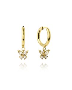 Mockberg Butterfly Gold korvarenkaat MB2084