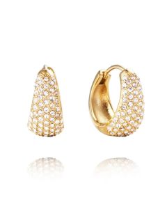 Mockberg Treasure Hoops Gold Medium korvarenkaat MO147