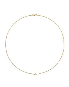 Mockberg Thin Diamond Gold kaulakoru 40/45cm MO560