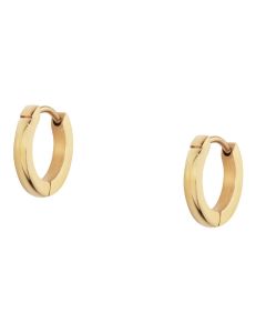 Mockberg Classic Gold Hoops Small korvarenkaat Ø13mm MO583
