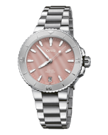 Oris Aquis Date Blush Pink 36.5mm 01-733-7770-4158-1