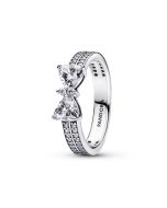 Pandora Sparkling Bow Double-Row sormus 193552C01-56