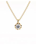 Kohinoor Vega riipus keltakulta 213-445-15