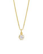 Lempikoru Nuppu riipus kullattu kirkas kivi 5207701450