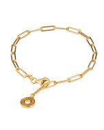 Lumoava Charm ranneketju kullattu L63253500000