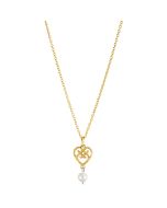 Lumoava Helmi riipus Akoya-helmellä kullattu L66264144000