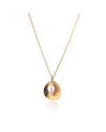 Lumoava Lily riipus Akoya-helmellä keltakullattu L66257944000