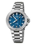 Oris Aquis Date Aegean Blue 36.5mm 01-733-7770-4155-1