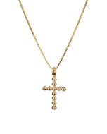 Lempikoru Helmikki ristiriipus iso kullattu 5908700450