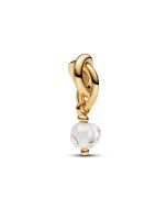 Pandora Birthstone April Clear Eternity Circle hela kullattu 763462C04