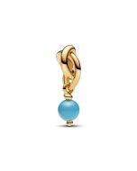 Pandora Birthstone December Turquoise Blue Eternity Circle hela kullattu 763462C12