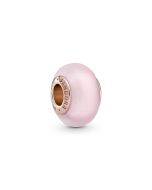 Pandora Rose Matte Pink Murano Glass hela 789421C00
