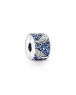 Pandora Curved Feather & Pave lukkopala 792552C01