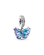 Pandora Blue Murano Glass Butterfly Dangle hela 792698C01