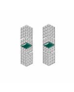 Kalevala Koru Haltija korvakorut isot hopea