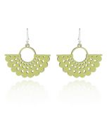 Lumoava Aika puukorvakorut vihreä LV5244200040