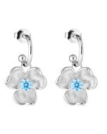 Lumoava Anna korvarenkaat sinisellä kivellä L54263814000