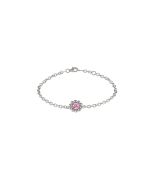 Lumoava Daisy rannekoru pinkillä kivellä 18/19,5cm L53228150000