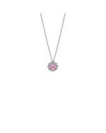 Lumoava Daisy riipus pinkillä kivellä 45/50cm L56228150000