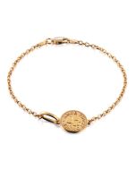 Lumoava Penny rannekoru keltakullattu 18/19,5cm L63251100000