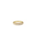 Mockberg Pavé Precious Gold sormus koko 58 MB0202
