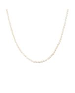 Mockberg Pearl Steel helmikaulakoru 45/50cm MB1620